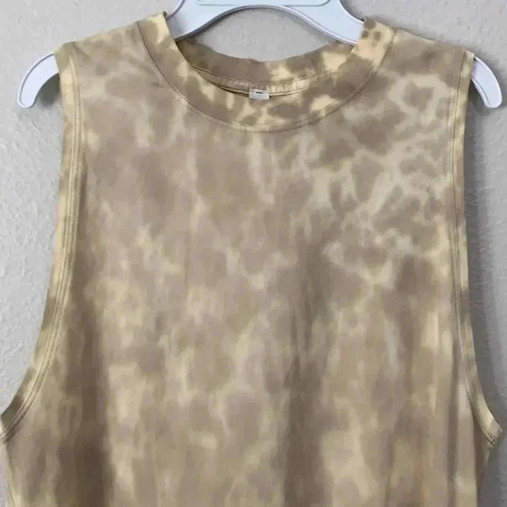 Lululemon Loose Fit Scoop Neck All Yours Tie-Dye Tank Top